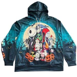 Spooky Graphic Hoodie with Halloween Design